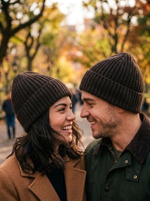 Hamze Fitilli Örme Dikişsiz Unisex Kaliteli Kışlık Bere