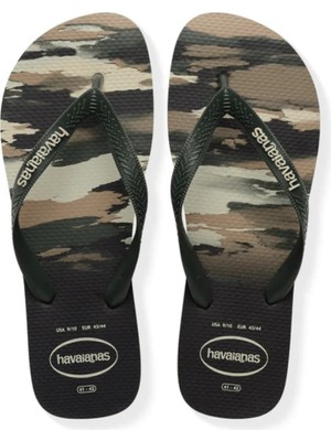Havaianas Top Camu Black/olive Green Erkek Terlik 43-44