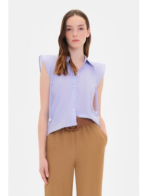 Vakko Multicolor Sleeveless Shirt