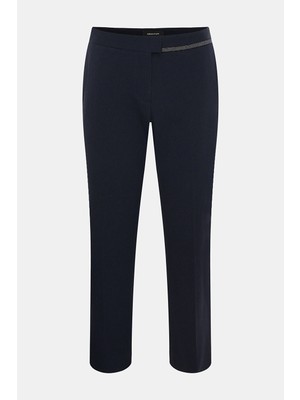 Fabiana Filippi Fabıana Fılıppı Dark Blue Trousers