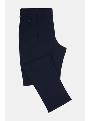 PT01  Vakko By PT01 Single-Pleat Technical Fabric Trousers