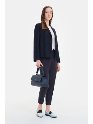 Peserico Vakko By Peserıco Navy Slim-Leg Trousers