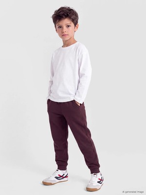 Lc Waikiki Yeni Sezon Bordo Erkek Çocuk Jogger Eşofman Altı