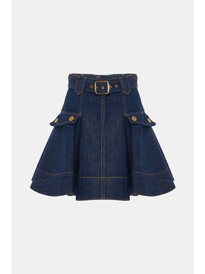 Zimmermann Zımmermann Blue Skirt