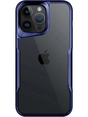 iPhone 15 Pro Max Kılıf Boyi Silikon Kapak - Lacivert