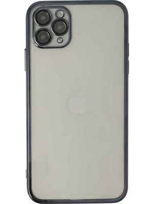 iPhone 11 Pro Kılıf Razer Lensli Silikon - Siyah