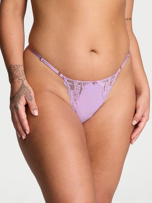 Victoria's Secret Lace Adjustable V-String Panty