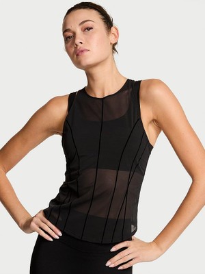 Victoria's Secret Vsx Sheer Tank Top