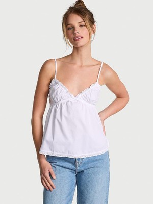 Victoria's Secret Cloud Poplin Top
