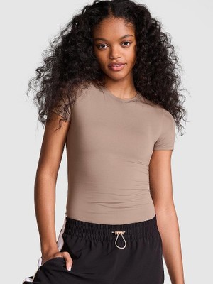 Victoria's Secret Base Stretch Short-Sleeve T-Shirt