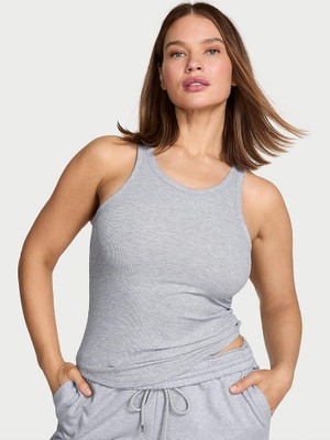 Victoria's Secret Ribbed Racerback Tank Top