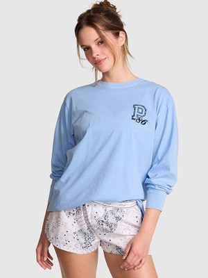 Victoria's Secret Campus Cotton Long-Sleeve T-Shirt