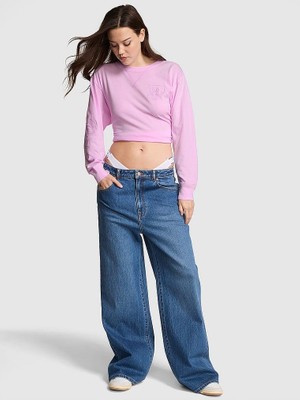 Victoria's Secret Cotton Long-Sleeve T-Shirt