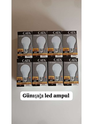 Cata CT-4277 Günışığı LED Ampul 9W 8'li Paket