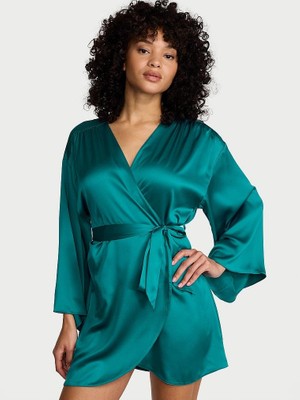 Victoria's Secret Satin Short Robe