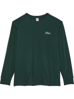 Victoria's Secret Campus Cotton Long-Sleeve T-Shirt
