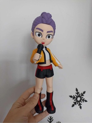 Smilechild 26 cm Büyük Boy Rumi Kpop Demon Hunters Eklemli Figür Oyuncak