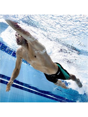 Arena Allover Swim Jammer Erkek Mavi Yüzücü Mayo 011889580