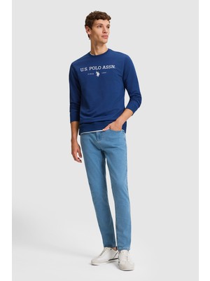 U.S. Polo Assn. Erkek Açık Mavi Jean Pantolon 50325212-DN0003