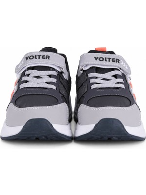 Trender Volter Filet 028 Gri-Siyah Erkek Çocuk Sneaker VT04C028