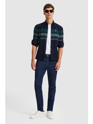 U.S. Polo Assn. Erkek Lacivert Slim Fit Jean Pantolon 50325202-DN0029