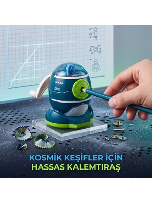Bakgelal Uzay Gemisi Tasarımlı Kollu Kalemtıraş