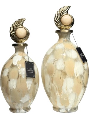 Lara Decor Sienna Döküm Kapaklı Oval Küp Seti
