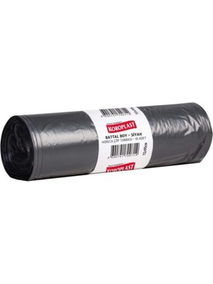 Tr Horeca Battal Boy Çöp Poşeti 10 Adetlik 20 Rulo 72X95 Cm, Sızdırmaz Yırtılmaz Battal Boy �