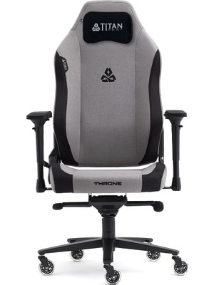 Tr Seat Throne Gray Kumaş Oyuncu Koltuğu
