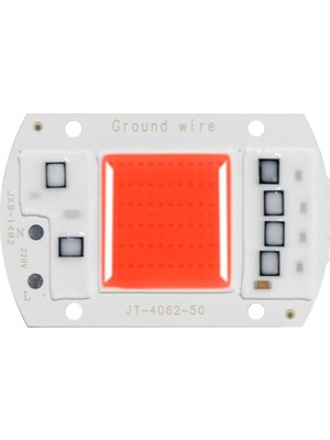 Tr 220V 50W Bitki Büyütme Ledi Klemensli Tüm Işık Spektrumlu Fide