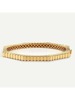 ReGold 14 Ayar Altın Modern Kelepçe