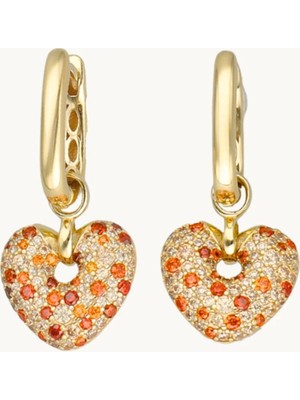 Cetaş Love & Heart Küpe