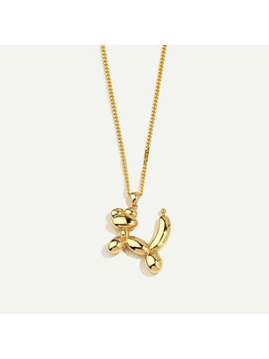 ReGold 14 Ayar Altın Kedi Figürlü Kolye