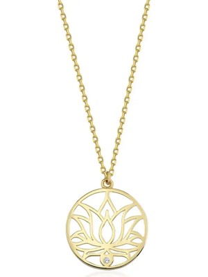 Seval Kuyumculuk Lotus Kolye