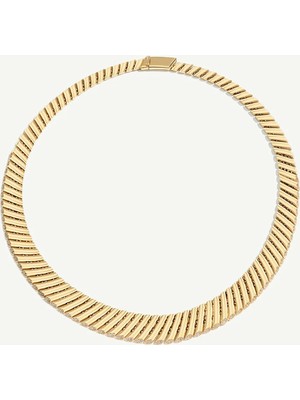 ReGold Electra 14 Ayar Taşlı Altın Set