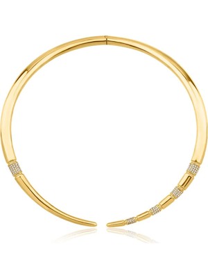 ReGold Vega 14 Ayar Altın Taşlı Set