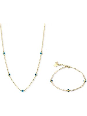 Seval Kuyumculuk Nazarlı Mini Set