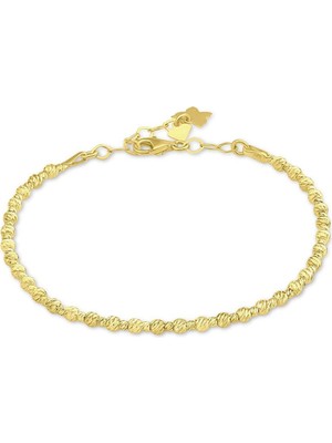 Ema Jewellery Altın Kalemli Top Bileklik
