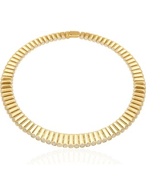 Regold Silindir Taşlı 4'lü Set