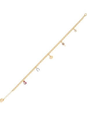 Ema Jewellery Deniz Kabuğu Şans Altın Halhal