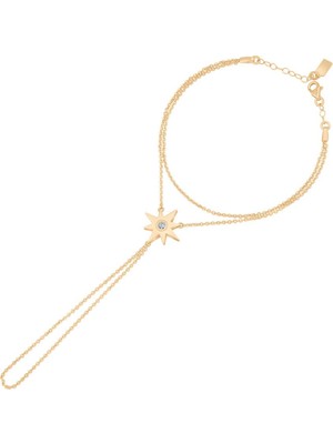 Ema Jewellery Taşlı Kuzey Yıldızı Şahmeran