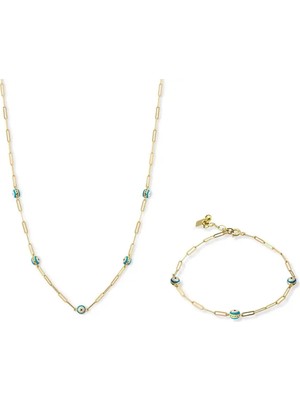 Seval Kuyumculuk Nazarlı Mini Set