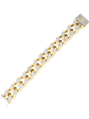 Ema Jewellery 19 mm Taşlı Gurmet Bileklik