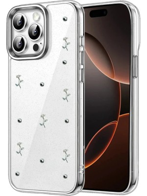 Apple iPhone 15 Pro Max Fiyonk Desenli Kapak - Desen 4