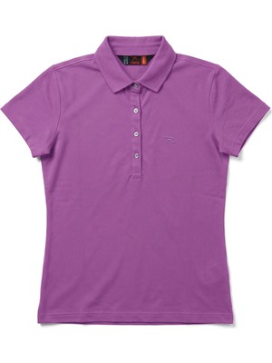 Raru Kadın Polo T-Shirt Lucıda Mor