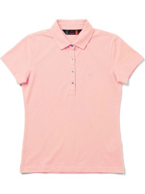 Raru Kadın Polo T-Shirt Lucıda Pembe