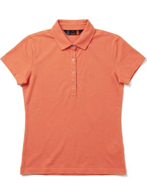 Raru Kadın Polo T-Shirt Lucıda Somon