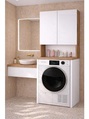 AyrStore Çamaşır Makinesi Dolabı
