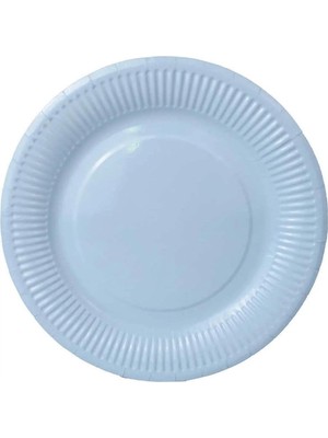 AyrStore Tinky Winky Tabak Karton Makaron Tabak 23 cm 8 Adet Mavi