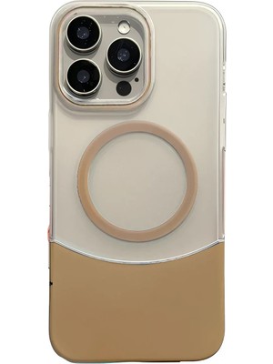 Joko Apple iPhone 14 Pro Max Velar Magsafe Kapak - Çöl Titanyum
